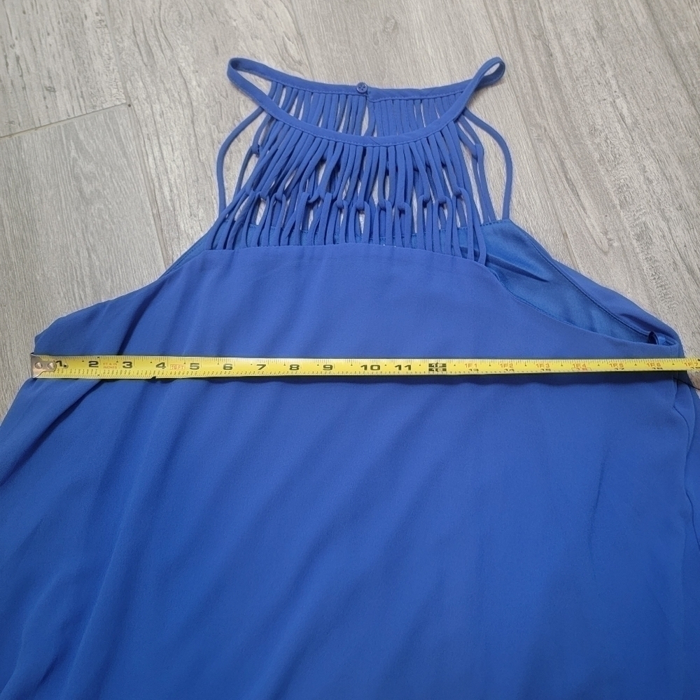NWT Lulu's Tell Me Royal Blue Swing Dress XL - Picture 5 of 10